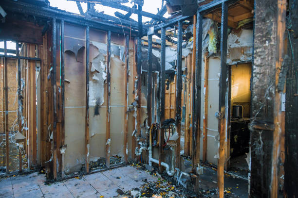 Professional Soot Cleanup technician working in Le Sueur, MN